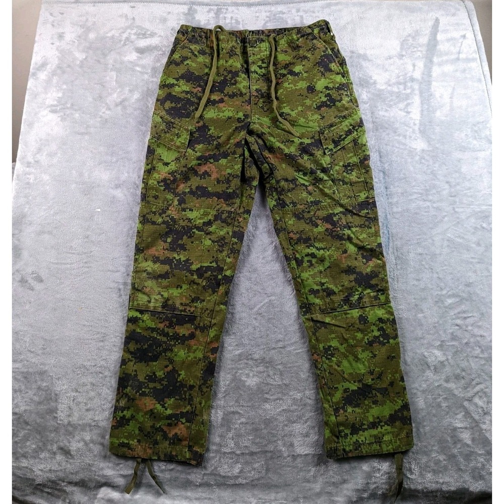 Canadian Army CADPAT Pants Mens 34x31 Cargo Combat Digital Camo Repro Y2K  READ